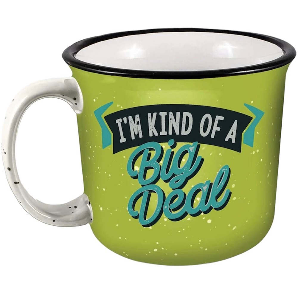 Spoontiques - I’m Kind Of A Big Deal Mug - Cute Ceramic Campfire Mug NWOT